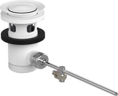 Хромный черный отходы установлены вверх для бассейна смесителя и бидет смесителей белый