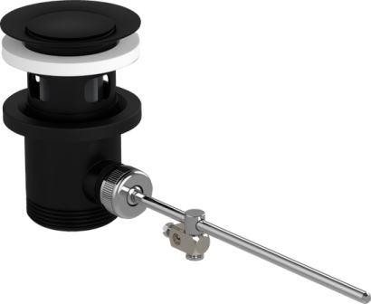 Хромный черный отходы установлены вверх для бассейна смесителя и бидет смесителей белый