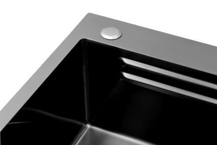 Специальный размер нано покрытие кухонные раковины ручной работы наружной раковины из нержавеющей стали