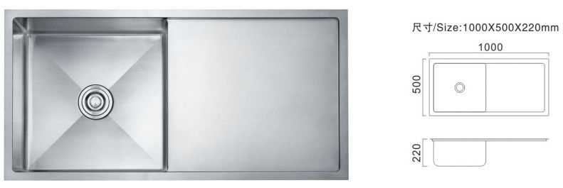 Кухонные раковины на одну чашку 81 см