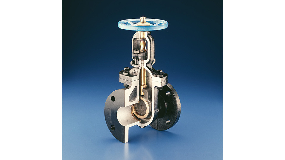 DIN3352 F4 Неподнимающийся стебель Дюктильная литая железная чеканка PN16 PN10 Литая железная шаровая чеканка