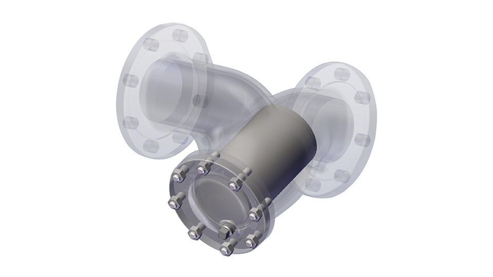 Класс 125 Класс 150 Y Стержневые клапаны Отливные железо ANSI Наклонный шлюзовой клапан PN16 PN10