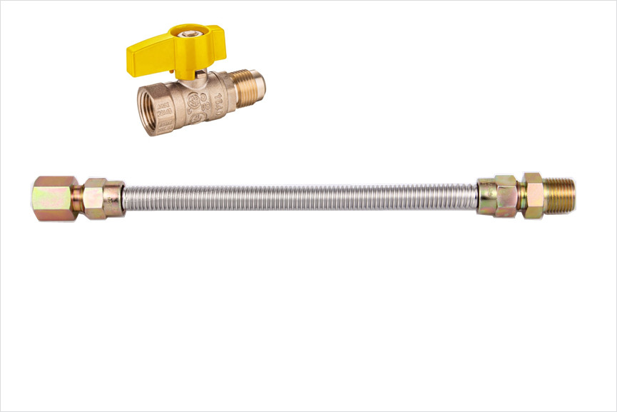 150PSI Ss304 гибкие шланги гофрированный шланг из нержавеющей стали для газового соединителя