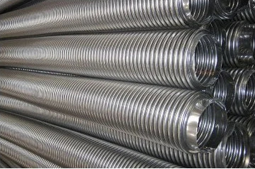 SS304 316L Плетённый гибкий шланг трубы гофрированный гибкий металлический шланг ржавчина устойчивая к коррозии