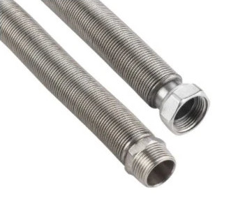 SS304 316L Плетённый гибкий шланг трубы гофрированный гибкий металлический шланг ржавчина устойчивая к коррозии