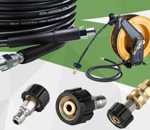 Высокое давление стиральной трубы Jet шланг ID 6 мм 8 мм из нержавеющей стали гибкий шланг с очистителем