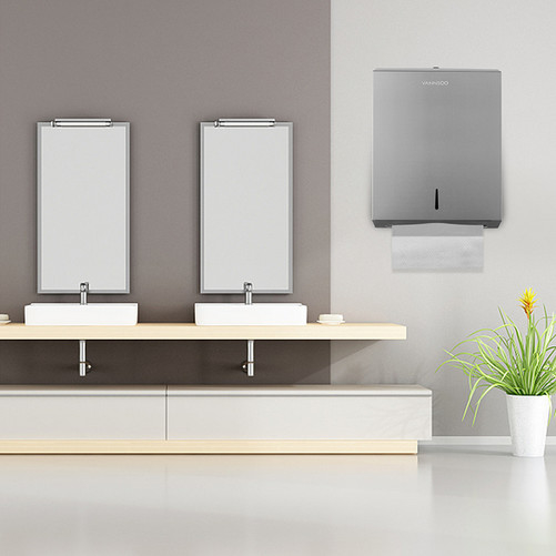 Брюшетка 304 из нержавеющей стали, держатель туалетной бумаги, бумажная полотенца, диспенсер для полотенца, поверхность, монтируемая аксессуары для ванной комнаты