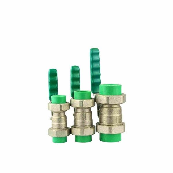 PN16 Телефон уплотнительный латуни шаровые клапаны уровни ручной PPR шаровые клапаны 1/2 - 4 дюйма 320г