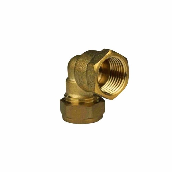 Медное ядро кованых латунных трубных фитингов Сжатие трубной крышки BS864-2 стандарт